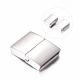 Stainless steel 304 magnetic clasp, 21x17x5 mm, pull-out sideways, 1 pcs MD2119