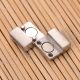 Stainless steel 304 magnetic clasp with additional locking, 20x12x5 mm, 1 pcs MD2121