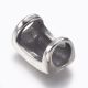 Nerūsējošā tērauda 304 daļa ādas auklai, 13x22x12 mm, 1 gab MD2094