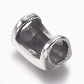 Roostevabast terasest 304 osa naha nöörile, 13x22x12 mm, 1 tk