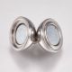 Stainless steel 304 magnetic clasp, 16x10 mm, 1 pcs MD2080