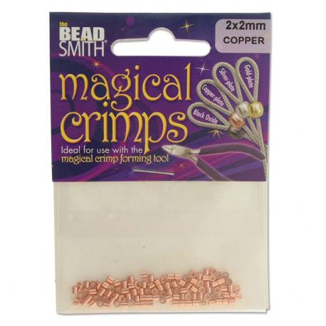 Magische Clips 2x2 mm ~ 100 Stk. 1 Beutel MD2130