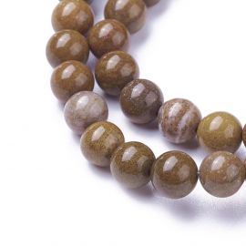 Natural Jaspio beads 6 mm 1 strand 