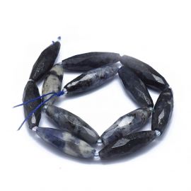 Natural Jolit Beads 29-33x9-10 mm 1 pcs