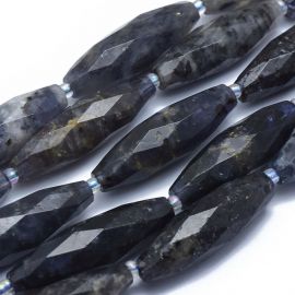 Natural Jolit Beads 29-33x9-10 mm 1 pcs