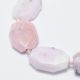 Natural Pink Opal Beads - Pendants 31-36x24-26x2-3 mm 1 pcs AK1624