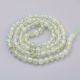 Natural Prehnito beads 2-3 mm 1 strand AK1635