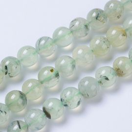 Natural Prehnito beads 8 mm 1 strand AK1640