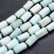 Natural Larimar beads 8-12x6-7 mm 1 strand 