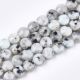 Natural Larimar beads 4-5x6-6.5 mm 1 strand AK1592