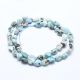 Natürliche Larimar Perlen 5-8 mm 1 Strang AK1591