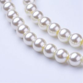 Glass beads - pearls 10 mm 1 strand