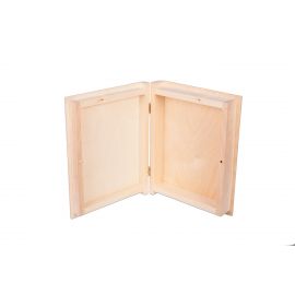Medinė dėžutė - "Knyga" 21x16x5 cm MED0017