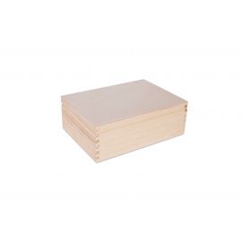 Wooden box for tea 22x16x8 cm
