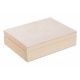 Wooden box for newlywed rings 16x12x4 cm MED0013