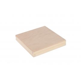 Puidust karp CD-draividele 14,5x14,5x2,5 cm