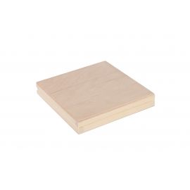 Wooden box for CD drives 14.5x14.5x2.5 cm