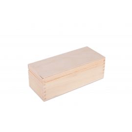 Koka kastīte tējai 3 gab. 22x9x8 cm