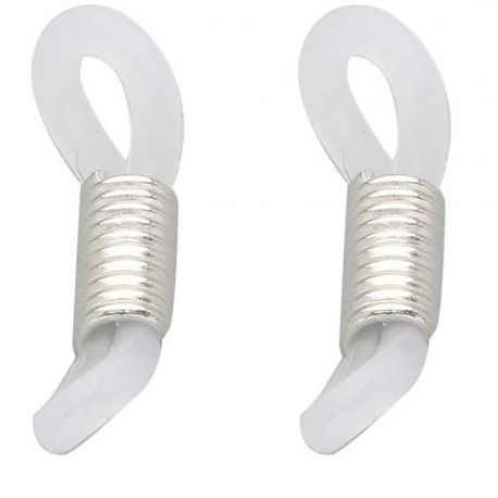 Silicone spectacle holder, 24x7 mm 4 pcs., 1 bag MD2052