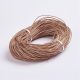 Natural leather cord, 2.00 mm., 1 m. VV0695