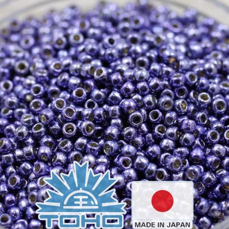 TOHO® seemnehelmed PermaFinish - metallik Polaris TR-11-PF567 11/0 (2,2 mm) 10 g. TR-11-PF567