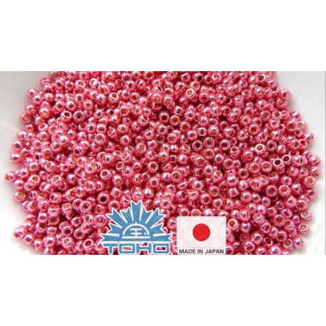 TOHO® Seed Beads PermaFinish - Galvanized Orchid TR-11-PF563 11/0 (2.2 mm) 10 g. TR-11-PF563
