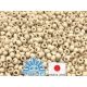 TOHO® Seed Beads PermaFinish - Matte Galvanized Aluminum TR-11-PF558F 11/0 (2.2 mm) 10 g. TR-11-PF558F