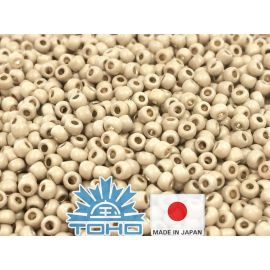 Бисер TOHO® Seed Beads PermaFinish - матовый оцинкованный алюминий TR-11-PF558F 11/0 (2,2 мм) 10 г. TR-11-PF558F