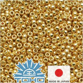Бисер TOHO® Seed Beads PermaFinish - Galvanized Starlight 11/0 (2,2 мм) 10 г. TR-11-PF557