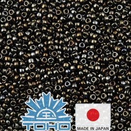 TOHO® seemnehelmed metallik iiris - pruun TR-11-83 11/0 (2,2 mm) 10 g. TR-11-83
