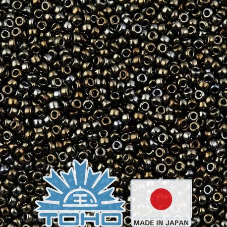 TOHO® seemnehelmed metallik iiris - pruun TR-11-83 11/0 (2,2 mm) 10 g. TR-11-83