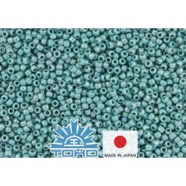 TOHO® seemnehelmed läbipaistmatu-vikerkaar-türkiissinine TR-11-413 11/0 (2,2 mm) 10 g.