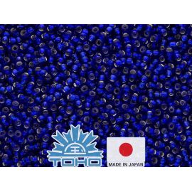 Бисер TOHO® Seed Beads Cobalt с серебряной подкладкой TR-11-28 11/0 (2,2 мм) 10 г.