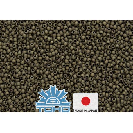 TOHO® seemnehelmed jäätunud antiikpronks TR-11-223F 11/0 (2,2 mm) 10 g. TR-11-223F