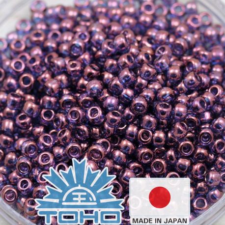 TOHO® Besier Goldglanz-Amethyst 11/0 (2,2 mm) 10 g. TR-11-201