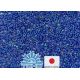 TOHO® seemnehelmed seestpoolt läikiv kristall / Kariibi mere sinise voodriga 11/0 (2,2 mm) 10 g. TR-11-189