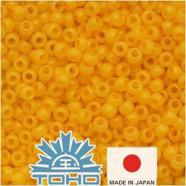 Бисер TOHO® Seed Beads Ceylon Frosted Peach Cobler 11/0 (2.2 мм) 10 г. TR-11-148F