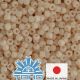 TOHO® seemnehelmed Ceylon Frosted Lt Ivory 11/0 (2,2 mm) 10 g. TR-11-147F