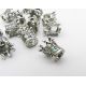 Atstarotājs - krellīte "Crown" 10x10 mm, 1 gab. II0247