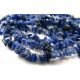 Dabīgas sodalīta šķembas 5-3x2-1 mm. , 1 pavediens AK1646