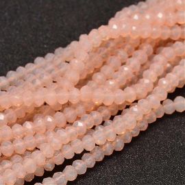 Glass beads 4x3 mm., 1 strand KK0313