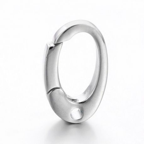 Roostevabast terasest 304 kinnitus - karabiin 15x9,5x3 mm. 1 tk MD2190