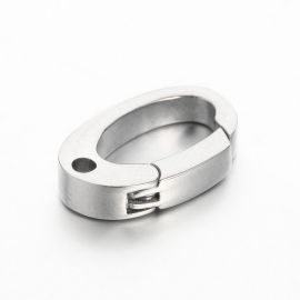 Roostevabast terasest 304 kinnitus - karabiin 15x9,5x3 mm. 1 tk