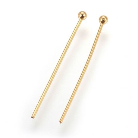 Edelstahl 304 Stifte mit Blase 25x1,8 mm. 20 Stück, 1 Beutel MD2207