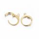 Серьги-крючки из нержавеющей стали 304 14,5х12х2 мм. 2 пары, 1 сумка MD2201