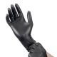 Disposable Nitrile gloves M size, black - 10 pairs