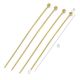 Gold-plated pins with bubble 925 20x0.5 mm. 3 pcs., 1 bag SID0112