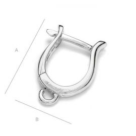 Kõrvakonksud 925 16x11 mm. 1 paar SID0095