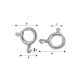 Kaelakee pannal 925 8x7 mm. 3 tk, 1 kott SID0104