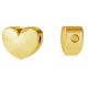 Gold-plated box "Heart" 925 7x6x4 mm. 1 pcs. SID0068